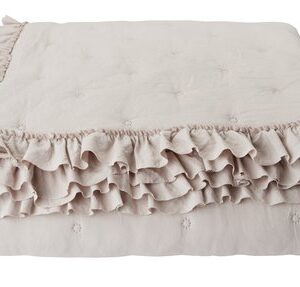 Bed throw DUNHAMMER 220x240 beige