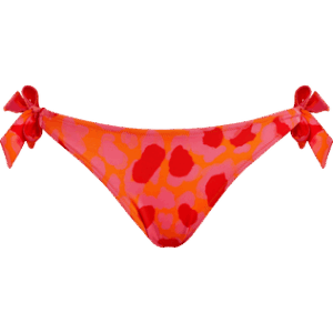 Women Side Tie Bikini Bottom New Leopard