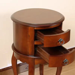 Four-Legged Round End Table