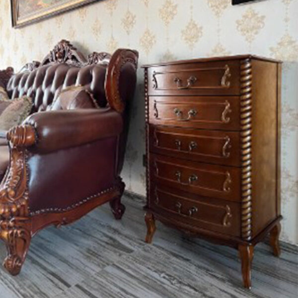 Solid Wood Drawer Storage Cabinet - Image 11