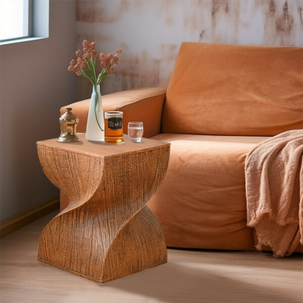 Light Luxury Rotating End Table - Image 4