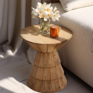 Hemline Feature End Table