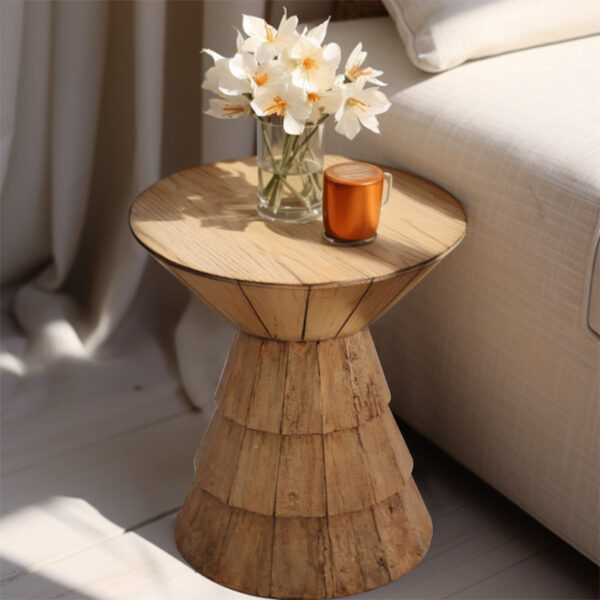 Hemline Feature End Table