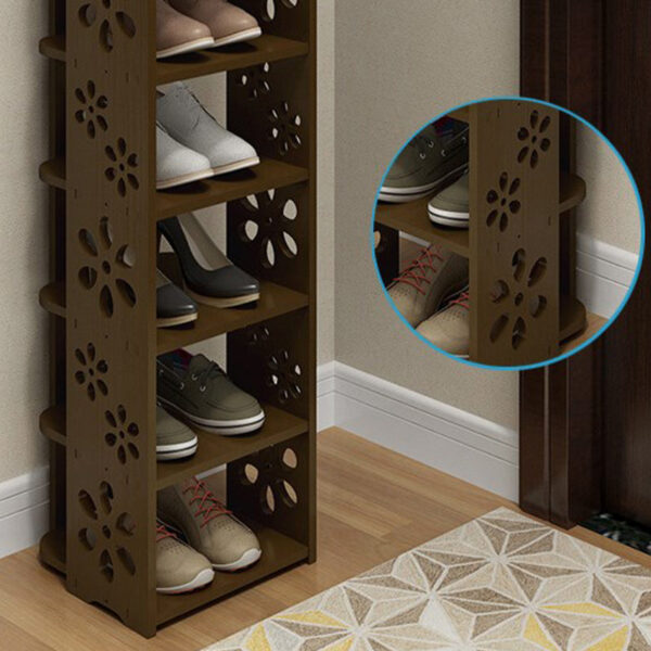 Carved Multi-layer Shoe Cabinet - Image 17
