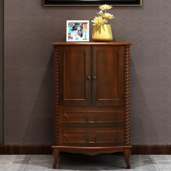 Solid Wood Drawer Storage Cabinet - Image 12