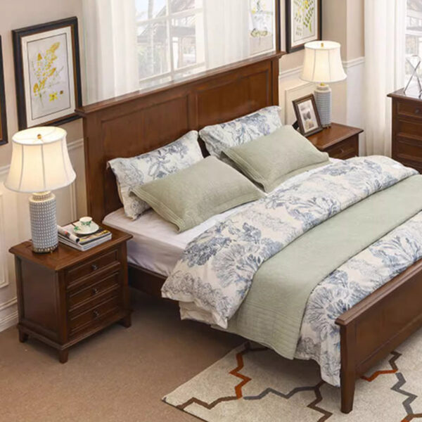 Solid Wood Three-Layer Nightstands - Image 8