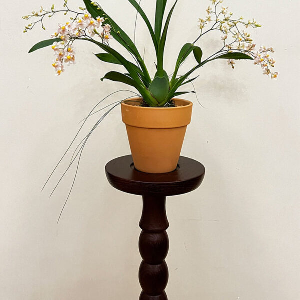 Medieval Round Small End Table