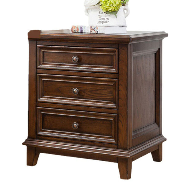 Solid Wood Three-Layer Nightstands - Image 11