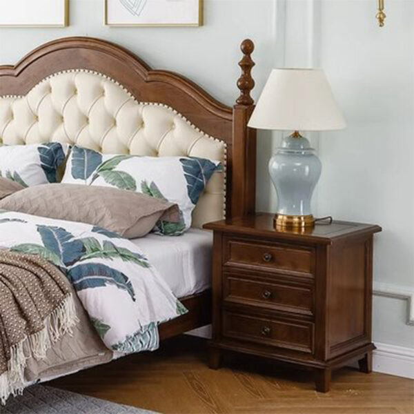 Solid Wood Three-Layer Nightstands - Image 10