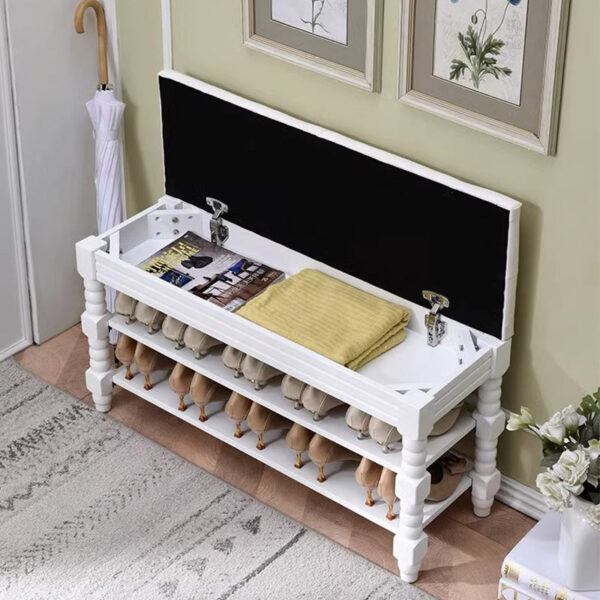 Retro Slippery Shoe Changing Stool