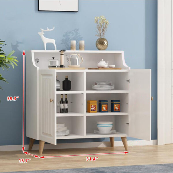 Solid Wood Multilayer Sideboard