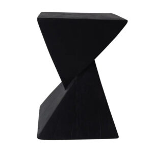 Industrial Geometric End Table