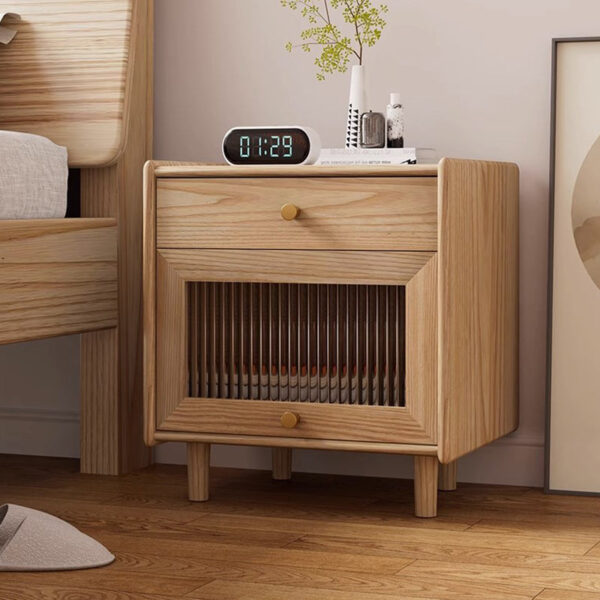 Tamachi Ash Wood Nightstands - Image 6