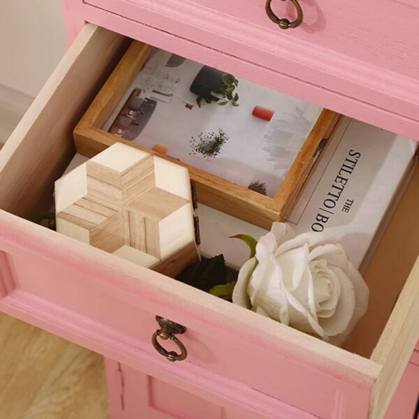 European Style Two-Drawer Storage Cabinet - Image 2