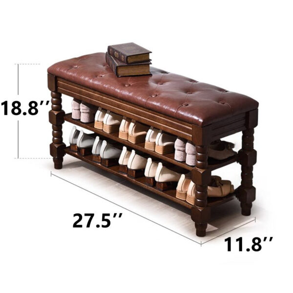 Retro Slippery Shoe Changing Stool - Image 2