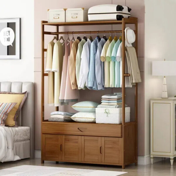 Floor Drawer Coat Rack - Image 4
