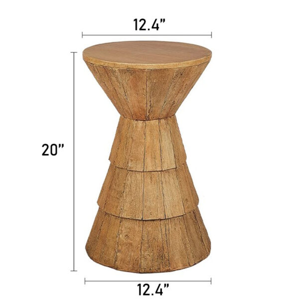 Hemline Feature End Table - Image 7