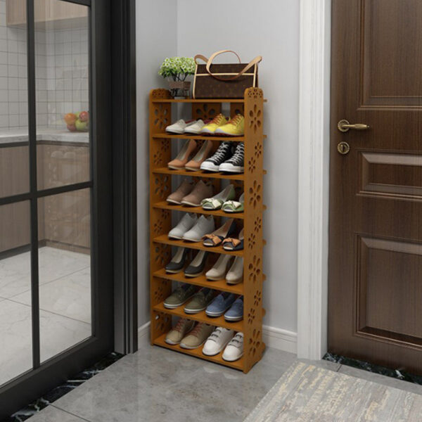Carved Multi-layer Shoe Cabinet - Image 14