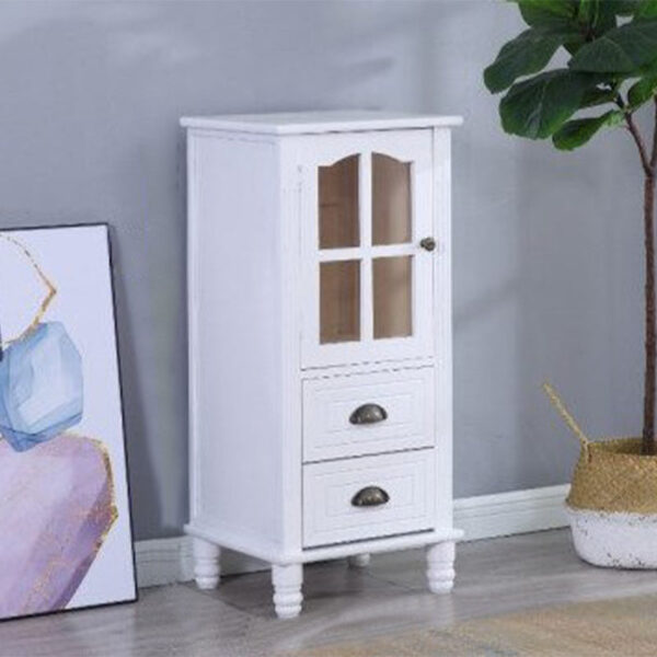 Mediterranean Double Drawer Storage Cabinet - Image 9