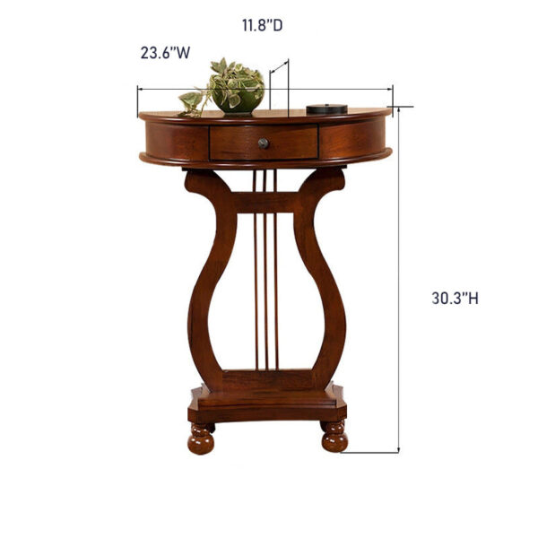 String Solid Wood Console Table - Image 7