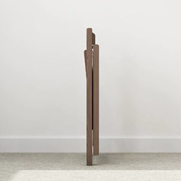 Solid Wood Foldable Backrest Dining Chair - Image 8