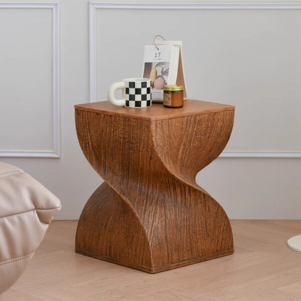 Light Luxury Rotating End Table - Image 10