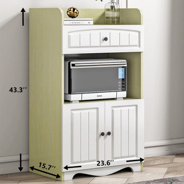 Solid Wood Double Door Sideboard - Image 9