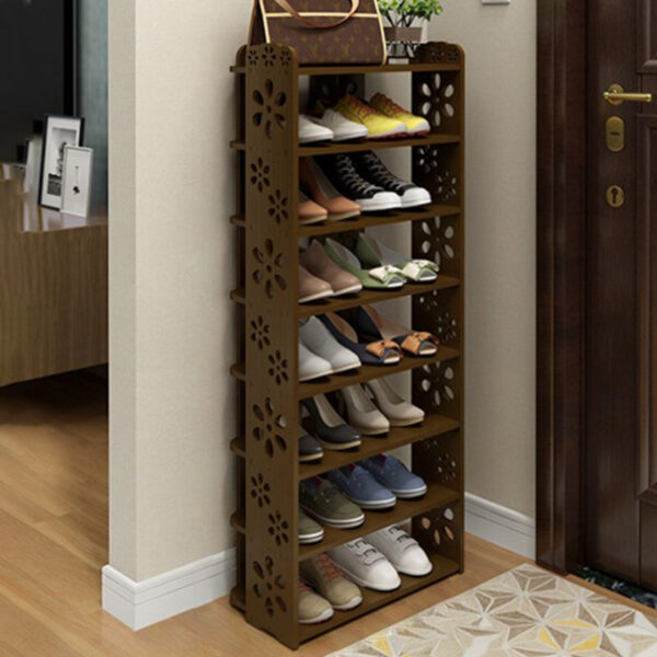 Carved Multi-layer Shoe Cabinet - Image 12