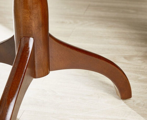 Romantic solid wood small round table - Image 3
