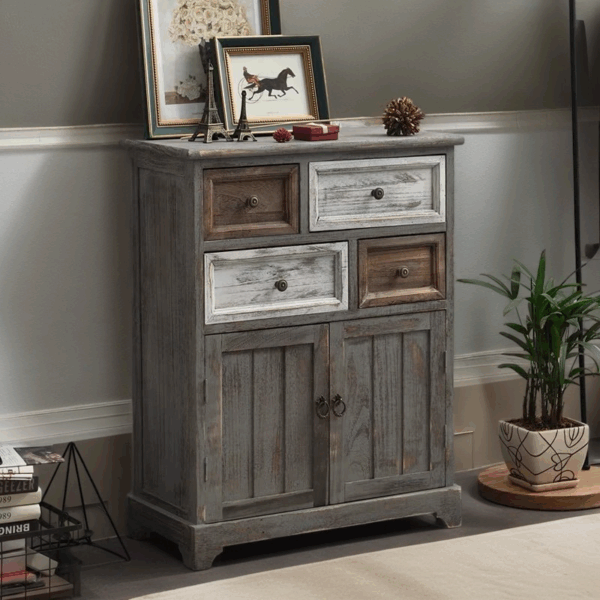 Elegant Double-Door Storage Cabinet - Image 6