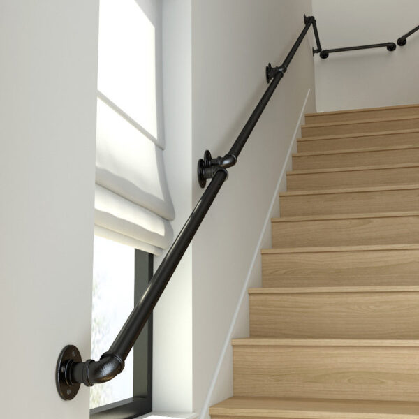 Simple Iron Stair Handrail - Image 2