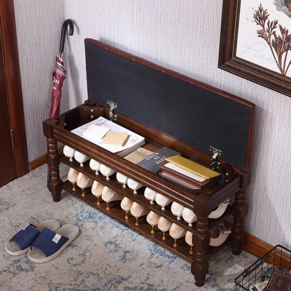 Retro Slippery Shoe Changing Stool - Image 12