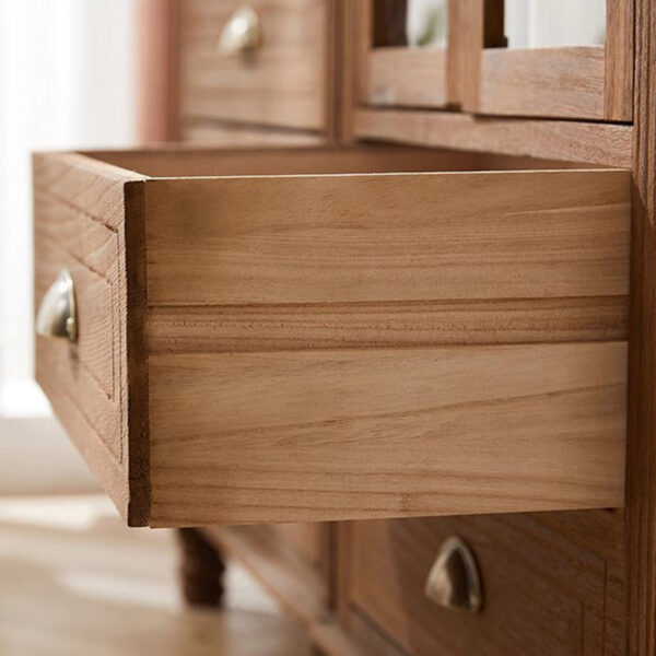 Mediterranean Double Drawer Storage Cabinet - Image 7