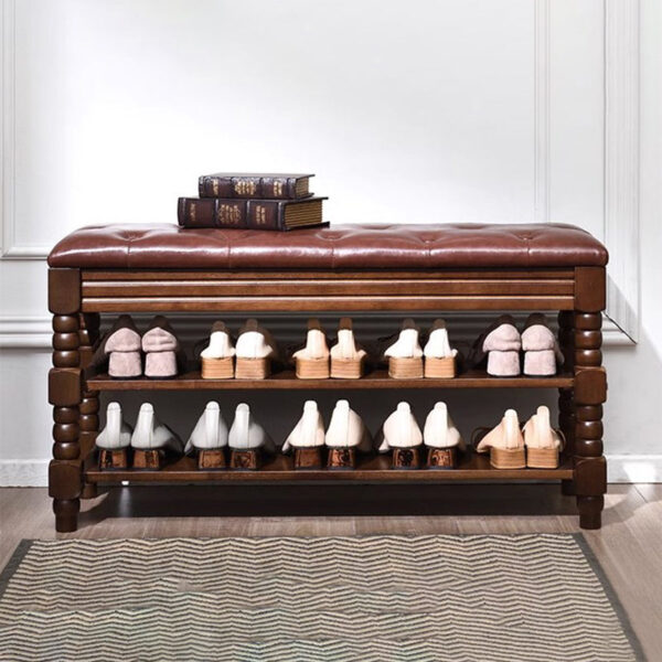 Retro Slippery Shoe Changing Stool - Image 3