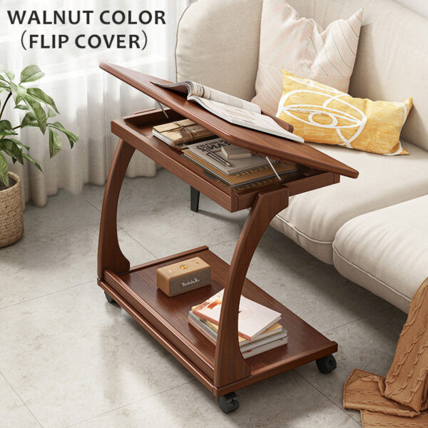 U-Shaped Wheel Sofa Side Table - Image 12
