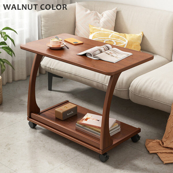 U-Shaped Wheel Sofa Side Table - Image 14