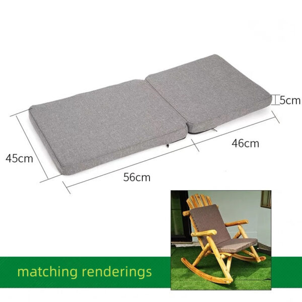 outdoor solid wood rocking chairs - Image 6