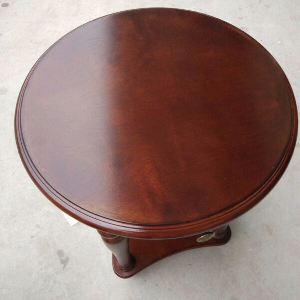 Solid wood round table - Image 4