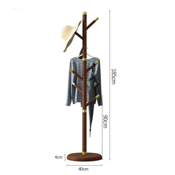 Solid wood coat rack - Image 4
