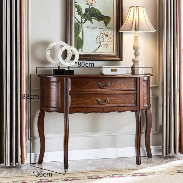 Solid wood porch table - Image 8