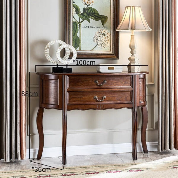 Solid wood porch table - Image 2