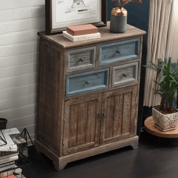 Elegant Double-Door Storage Cabinet - Image 2