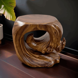 Original solid wood stool base creative coffee table