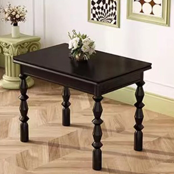 Retro Foldable Square Table - Image 8