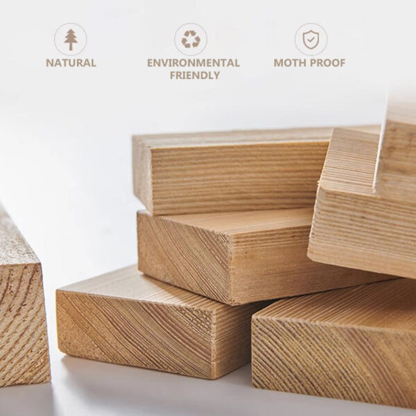 Rubber Wood Triangle Coat Rack - Image 4