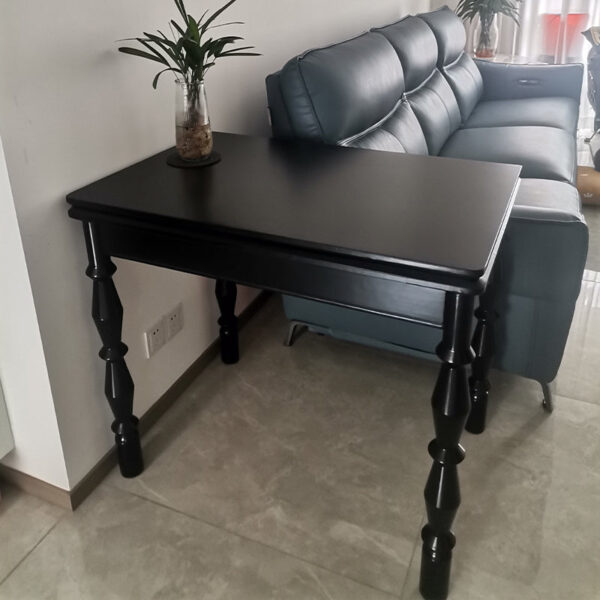 Retro Foldable Square Table - Image 9