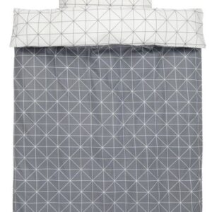 Duvet cover set ATLA Single grey