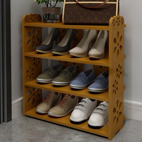 Carved Multi-layer Shoe Cabinet - Image 16