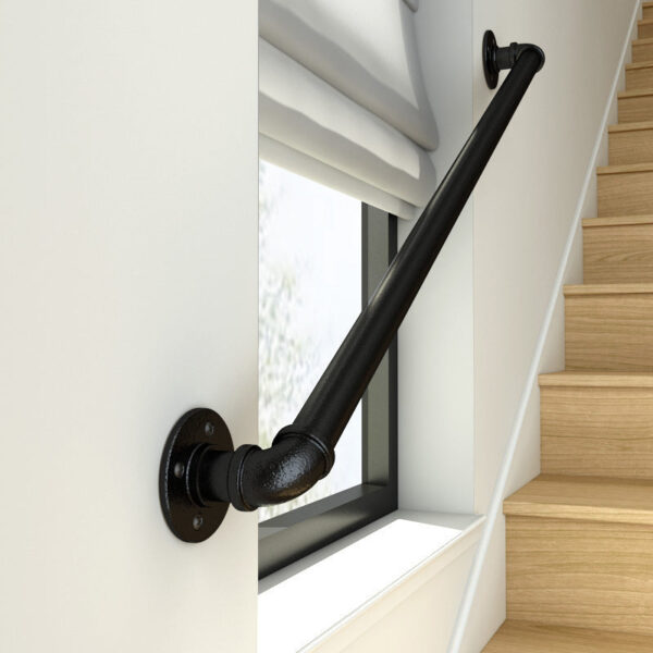 Simple Iron Stair Handrail - Image 4