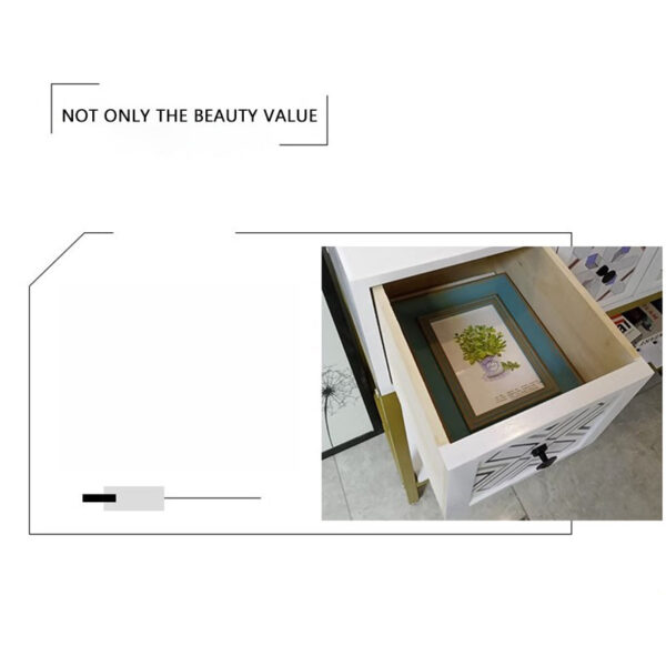 Painted Wrought Iron Nightstands - Image 11